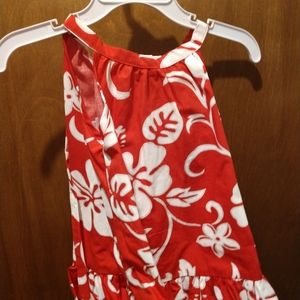 Toddler dress Hawaiian print